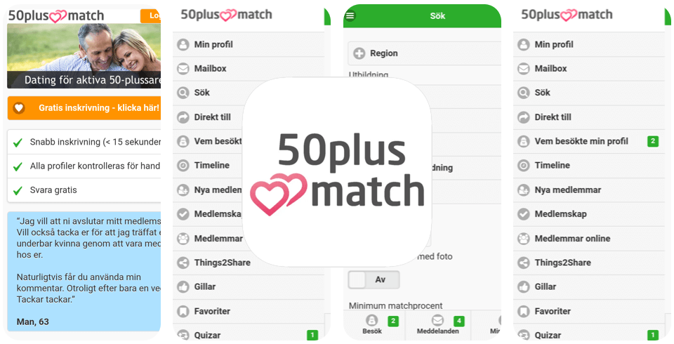50PlusMatch app