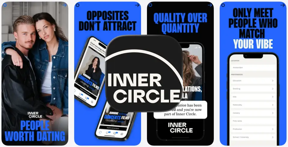 Inner circle dejtingapp