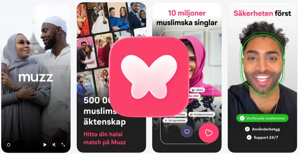 Muzz muslimsk dejtingapp