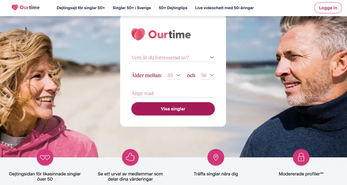 Ourtime dejtingsida