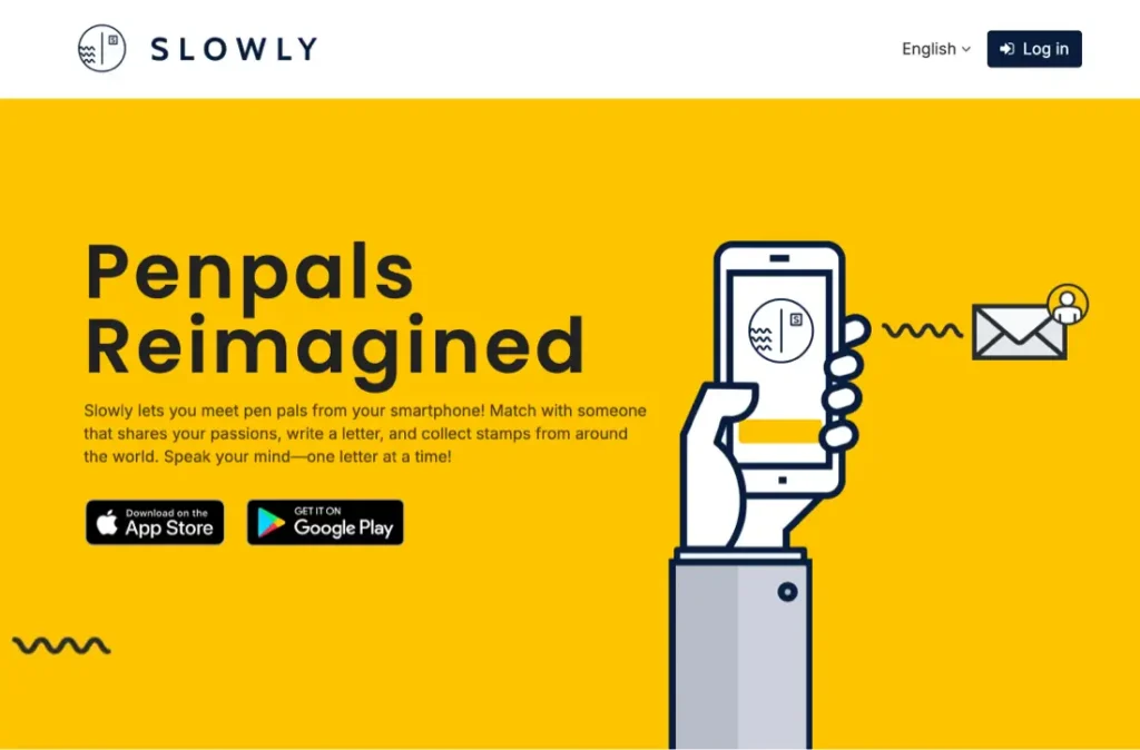 Slowly hitta vänner app
